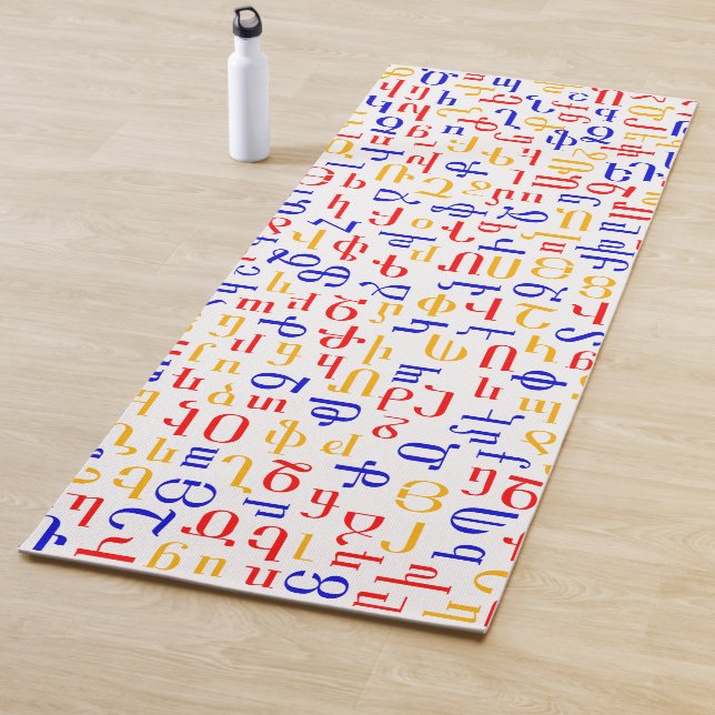 Esterilla De Yoga Alfabeto armenio (In situ)