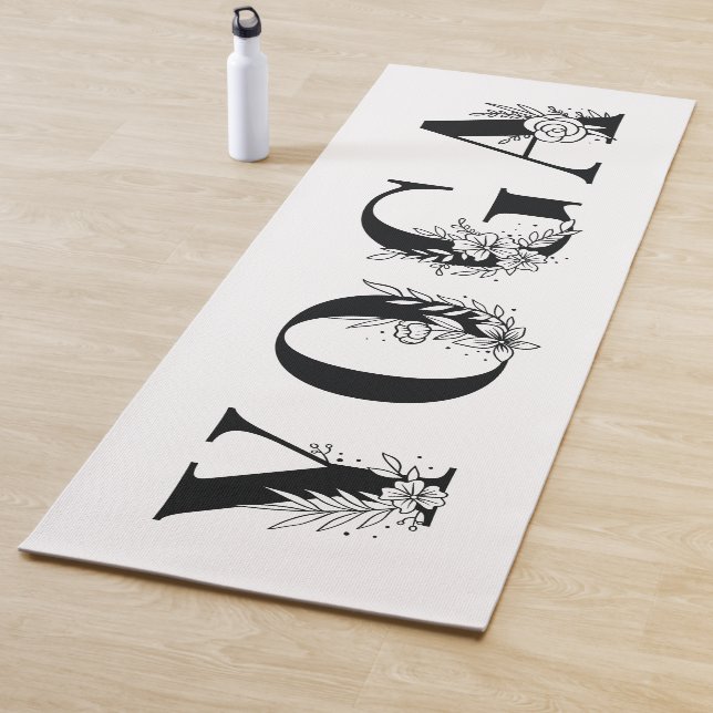 Esterilla De Yoga Alfabeto botánico (In situ)