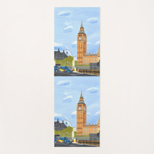 Esterilla De Yoga Alfombra de yoga Big Ben Londres