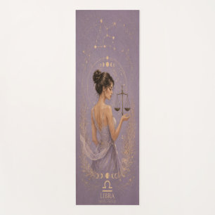 Esterilla De Yoga Alfombra de Yoga Celestial Libra Zodiaco