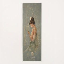 Esterilla De Yoga Alfombra de Yoga Celestial Virgo Zodiaco