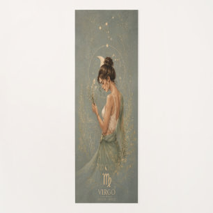 Esterilla De Yoga Alfombra de Yoga Celestial Virgo Zodiaco