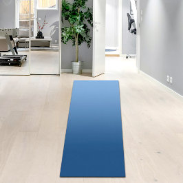 Esterilla De Yoga Alfombra de yoga con gradiente azul