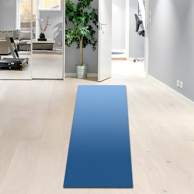 Esterilla De Yoga Alfombra de yoga con gradiente azul (Subido por el creador)