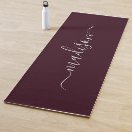Esterilla De Yoga Alfombra de Yoga con Nombre Personalizado