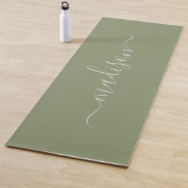 Esterilla De Yoga Alfombra de Yoga con Nombre Personalizado