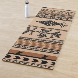 Esterilla De Yoga Alfombra de Yoga con Patrón de Flecha Tribal Horiz