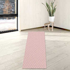Esterilla De Yoga Alfombra de Yoga con Patrón de Triángulos Rosa Cla