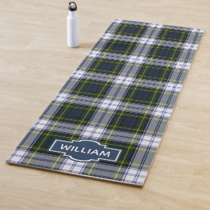 Esterilla De Yoga Alfombra de Yoga de Cuadros Tartán Gordon Dress