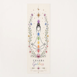 Esterilla De Yoga Alfombra de Yoga de Meditación de la Diosa Chakra