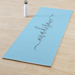 Esterilla De Yoga Alfombra de Yoga de Nombre Personalizado