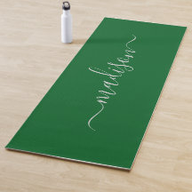 Alfombra de Yoga de Nombre Personalizado