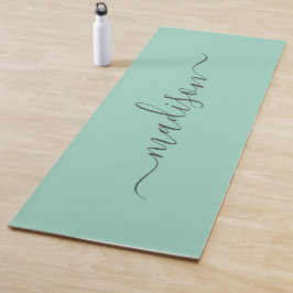 Esterilla De Yoga Alfombra de Yoga de Nombre Personalizado