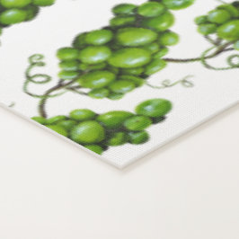 Esterilla De Yoga Alfombra de Yoga de Uvas Verdes