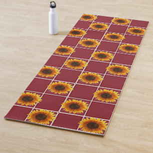 Esterilla De Yoga Alfombra de Yoga Girasol