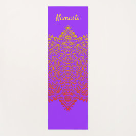 Esterilla De Yoga Alfombra de Yoga Mandala Namaste Personalizada