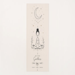 Esterilla De Yoga Alfombra de Yoga Meditación Diosa de la Luna