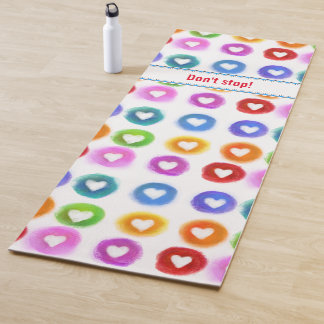 Esterilla De Yoga Alfombra de yoga motivacional con tu propia reivin