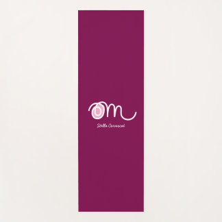 Esterilla De Yoga Alfombra de yoga personalizada minimalista con Om
