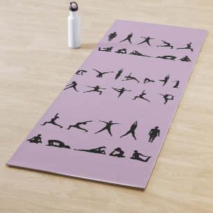 Esterilla De Yoga Alfombra de Yoga Personalizada - Posturas de Yoga 