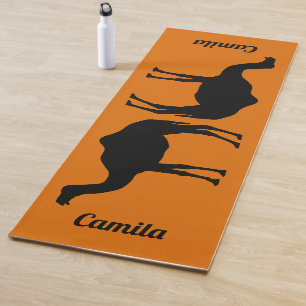 Esterilla De Yoga alfombra de yoga personalizado con silueta de espa