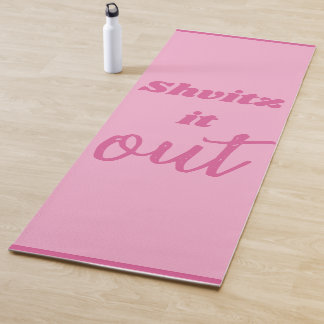 Esterilla De Yoga Alfombra de yoga rosa Shvitz