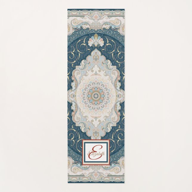 Esterilla De Yoga Alfombra persa anticuada turca (Anverso)