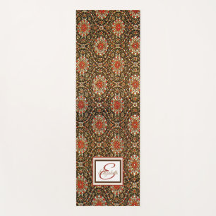 Esterilla De Yoga Alfombra persa oriental monograma - Personalizado