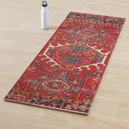 Esterilla De Yoga Alfombra Turca Persa Antigua Oriental Patrón