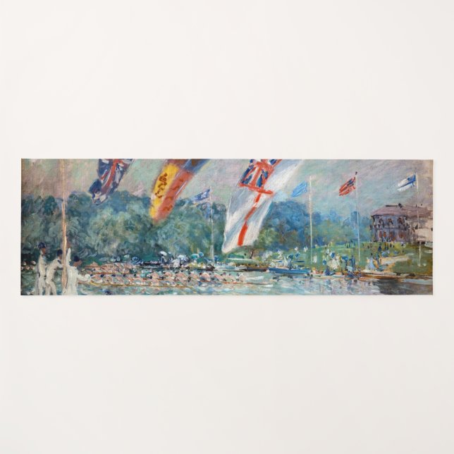 Esterilla De Yoga Alfred Sisley - Regatta en Molesey (Anverso (horizontal))