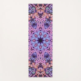 Esterilla De Yoga Alien Purple Psychedelic Kaleidoscopic Mandala