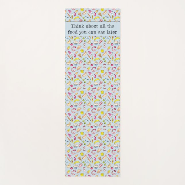 Esterilla De Yoga Alimentos (Anverso)