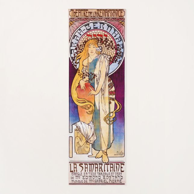Esterilla De Yoga Alphonse Mucha (Anverso)