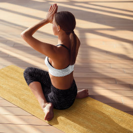 Esterilla De Yoga amarillo de flechas