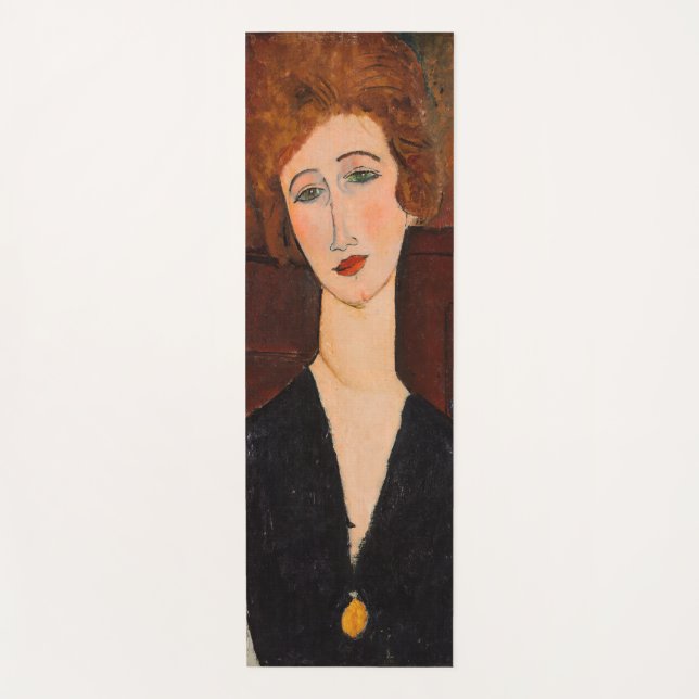 Esterilla De Yoga Amedeo Modigliani - Retrato de una mujer (Anverso)