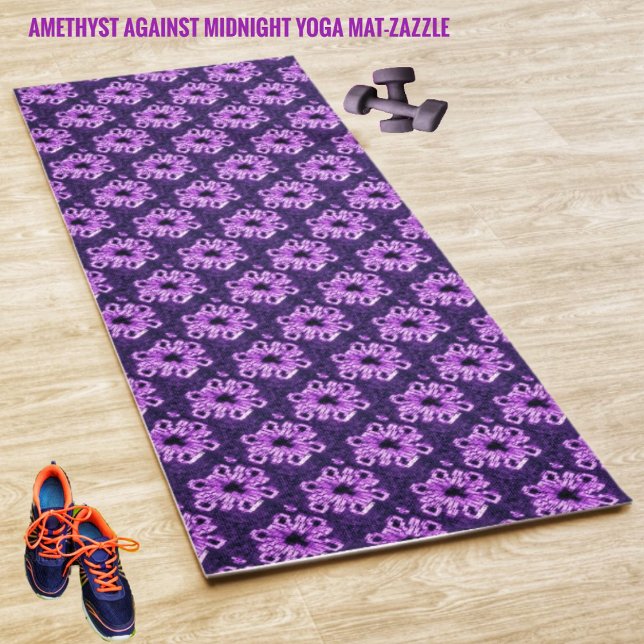 Esterilla De Yoga Amethyst Against Midnight (Subido por el creador)