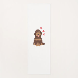 Esterilla De Yoga Amor Chocolate Phantom Cockapoo Cavapoo Perro