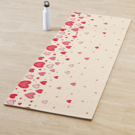 Esterilla De Yoga Amor, Corazones, San Valentín, Boda - Alfombra de 