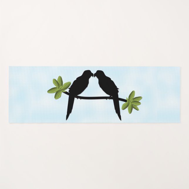 Esterilla De Yoga Amor loro (Anverso (horizontal))