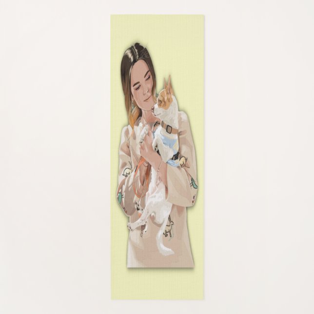 Esterilla De Yoga Añadir imagen personalizada (Anverso)