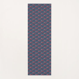 Esterilla De Yoga Añadir su nombre Camión Rojo Niños Personalizados