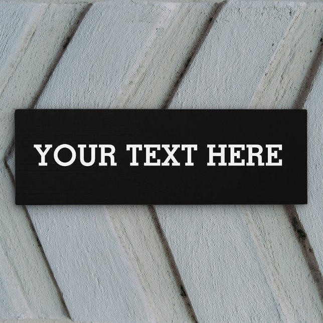 Esterilla De Yoga Añadir su propio texto Personalizado aquí negro y  (Subido por el creador)