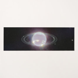 Esterilla De Yoga Anillos JWST del planeta Neptuno