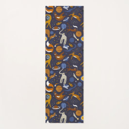 Esterilla de yoga Animals Outer Space