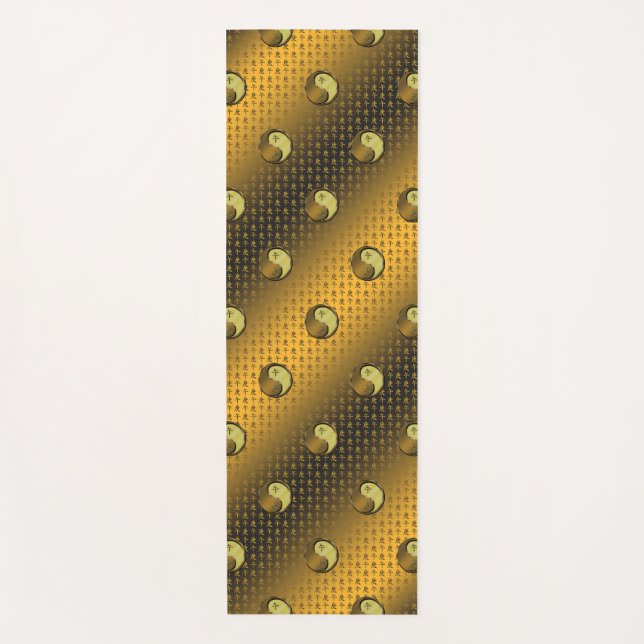 Esterilla De Yoga Año del caballo Metalizado (Anverso)