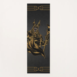 Esterilla De Yoga Anubis antiguo de Egipto.