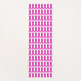 Esterilla De Yoga Apoyo a la sensibilización sobre el cáncer de mama