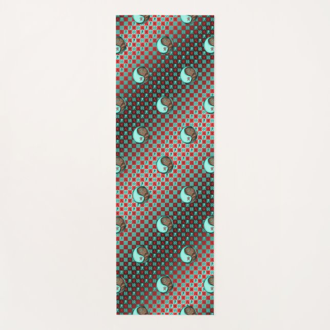 Esterilla De Yoga Aquarius y el tigre de la Tierra (Anverso)