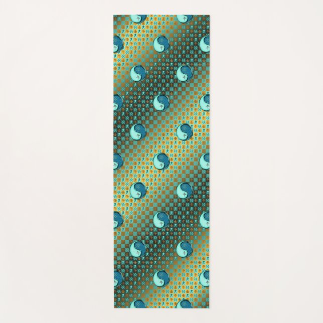 Esterilla De Yoga Aquius y Caballo de Agua (Anverso)