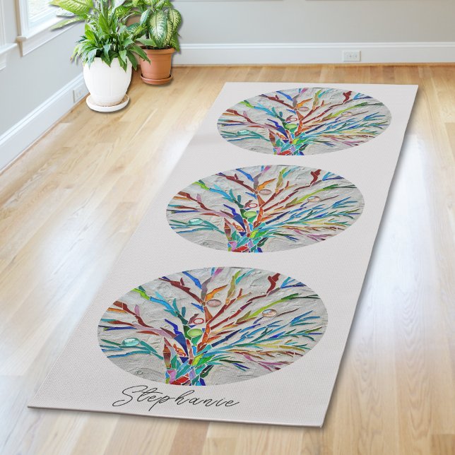 Esterilla De Yoga Árbol de la vida personalizado (Subido por el creador)